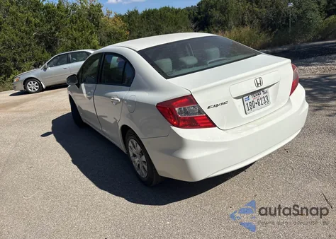 2012 Honda Civic Lx from USA, damaged, VIN 2HGFB2F59CH586797